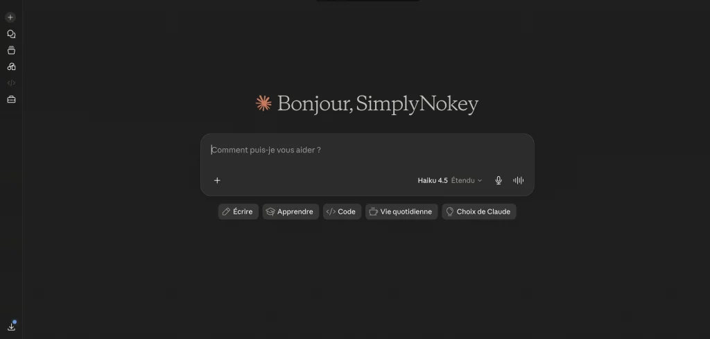 outil IA gratuit pour business claudeia